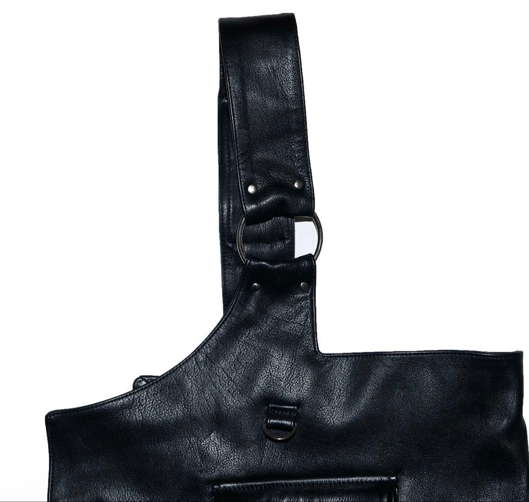 el conductor / LEATHER HALF VEST ベスト