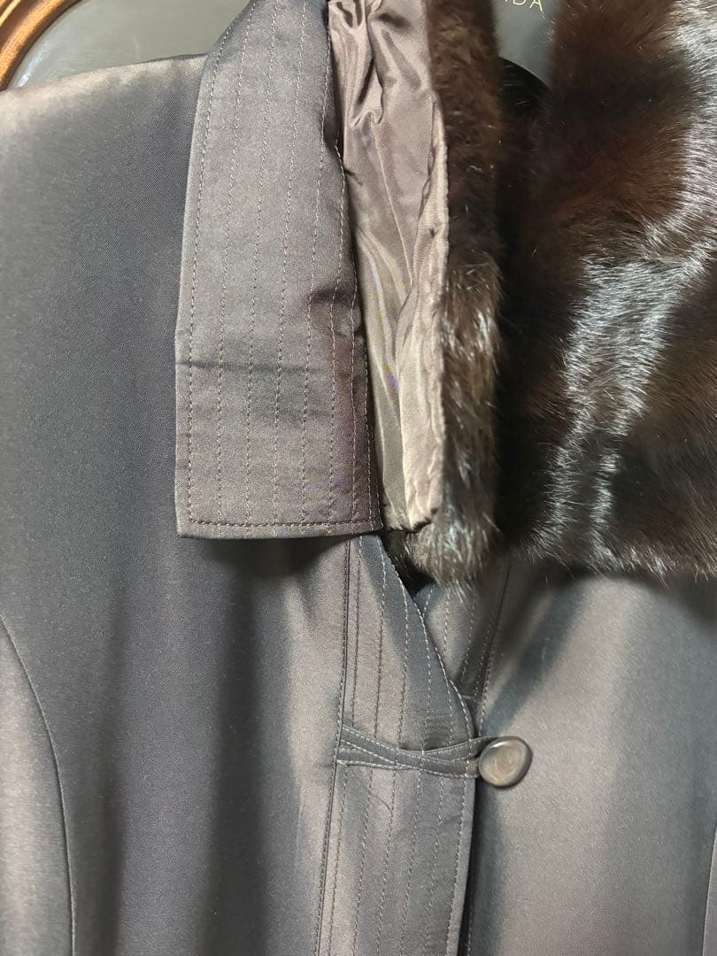 美品レリアン 13➕毛皮インナー付きコート