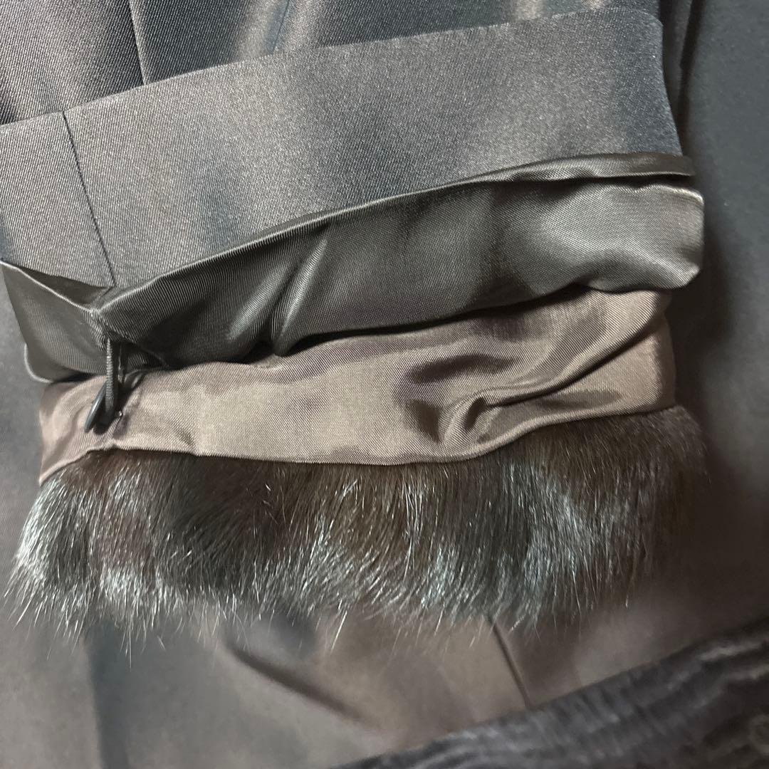 美品レリアン 13➕毛皮インナー付きコート