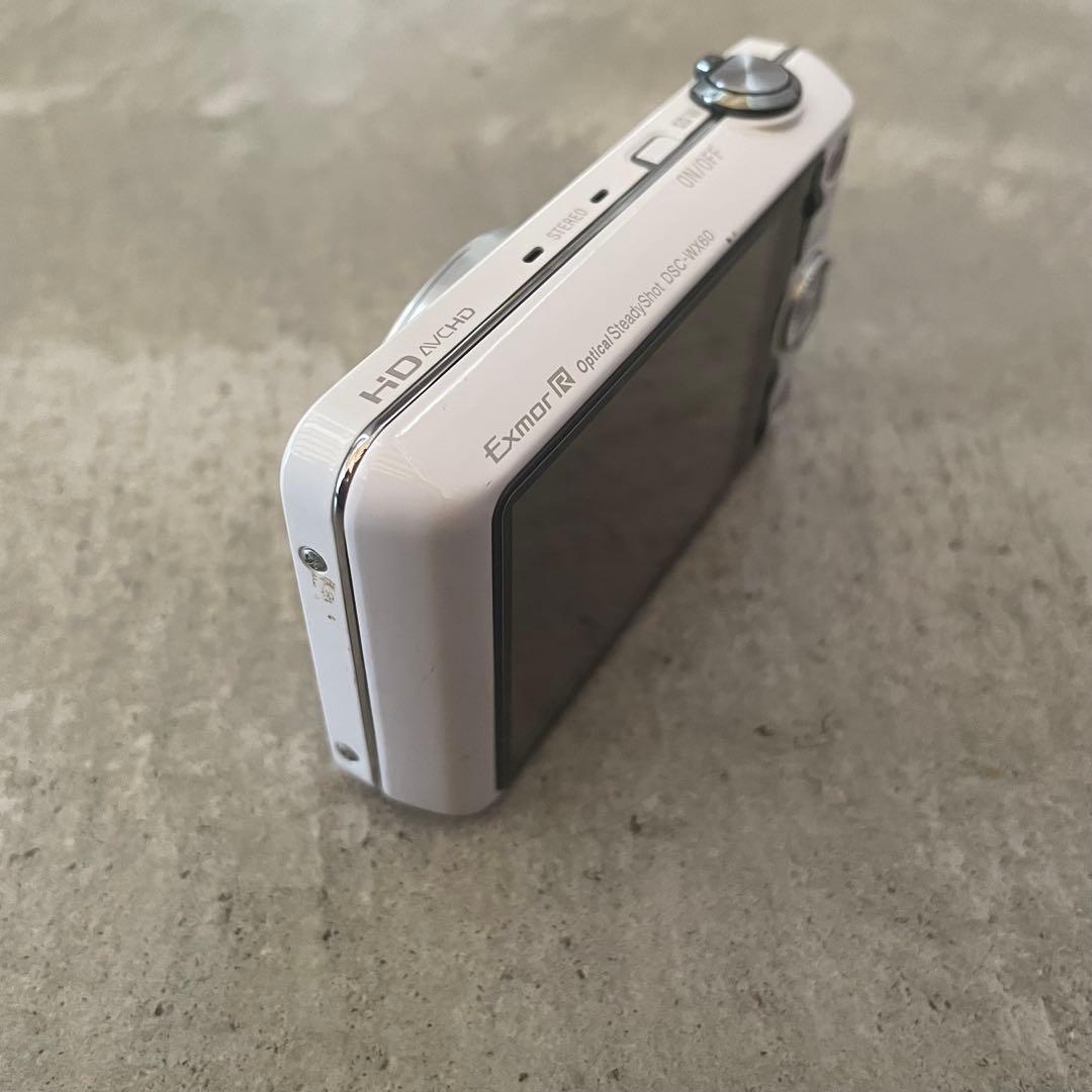 SONY Cyber-shot 16.2MP コンパクトデジタルカメラ ホワイト