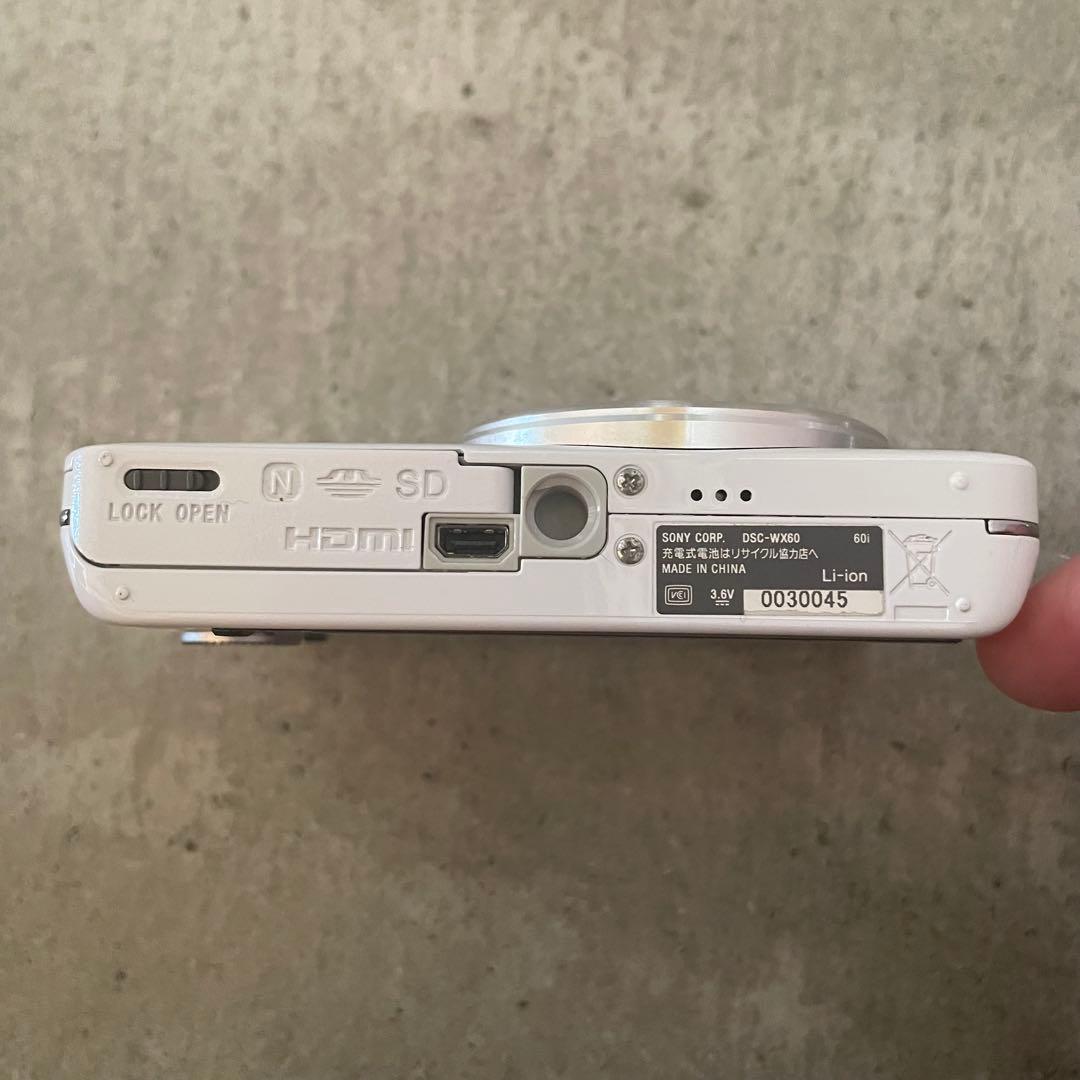 SONY Cyber-shot 16.2MP コンパクトデジタルカメラ ホワイト