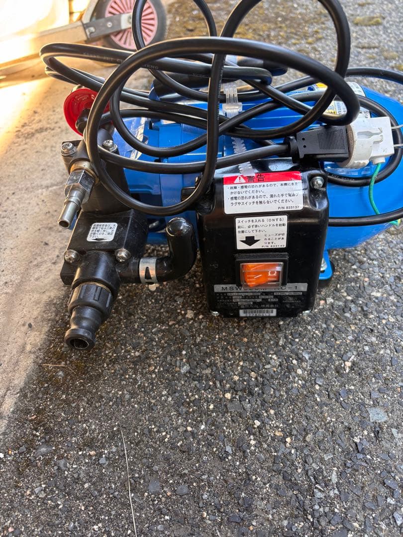 電動高圧洗浄機本体 ホース付き