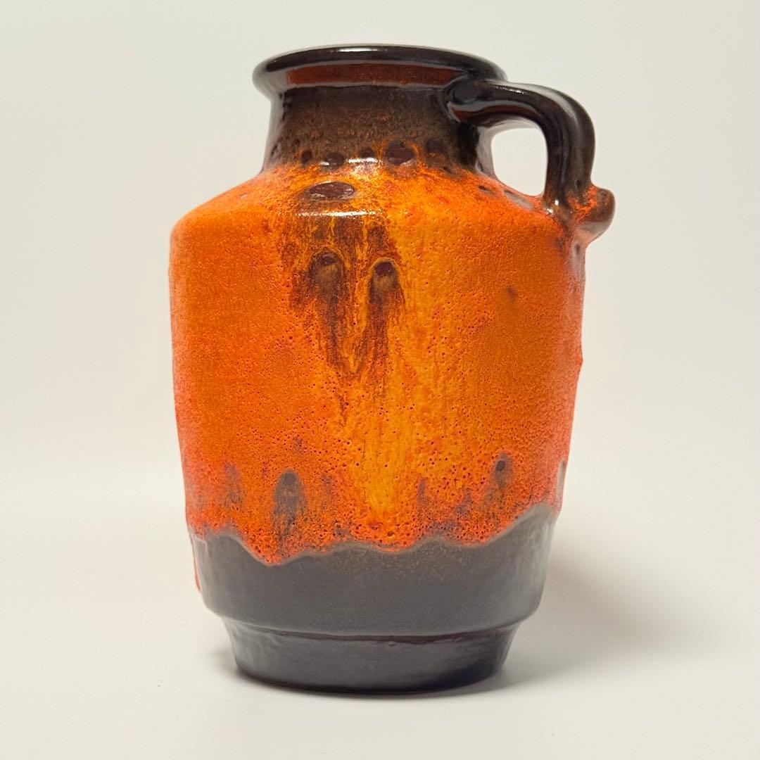 【Carstens】20cm fat lava ファットラバ ビンテージ 花瓶