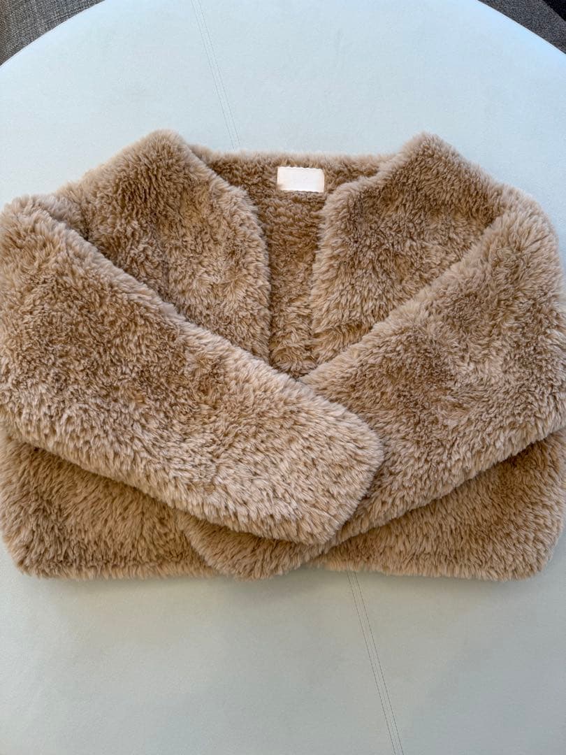 美品☆rosymonsterフワモコハンドニットカーディガン