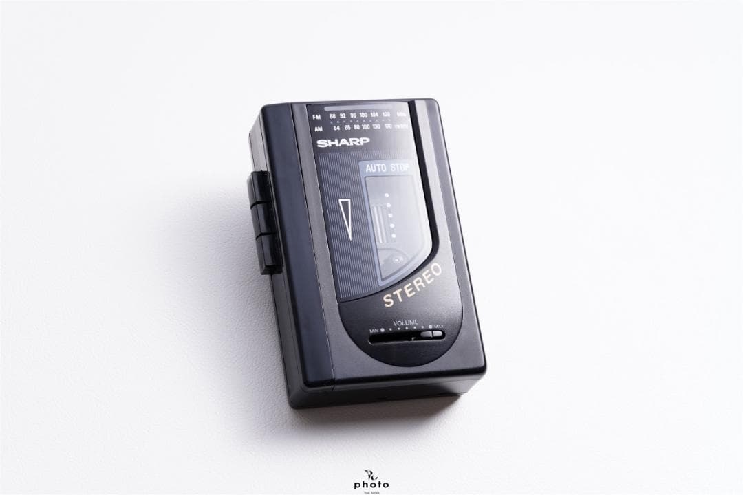 SHARP FM/AMラジオ 高音質 カセットプレーヤー JC-140