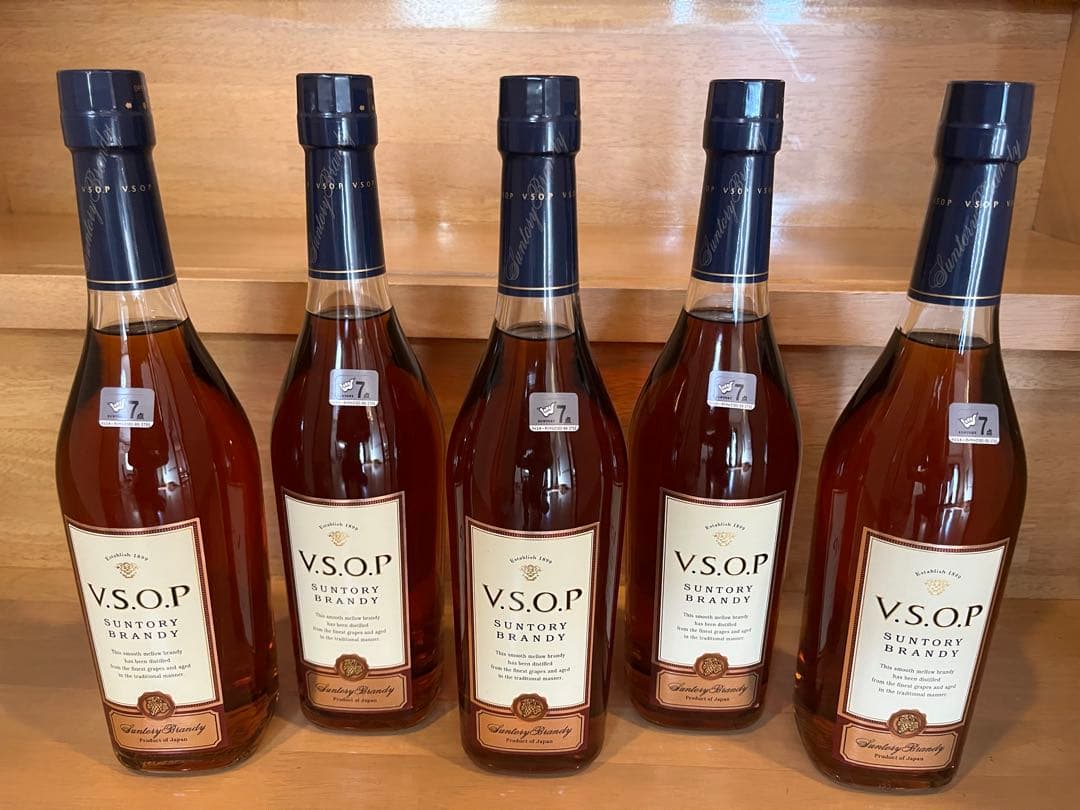 u*2様 サントリー VSOP ブランデー スリムボトル660ml×5本