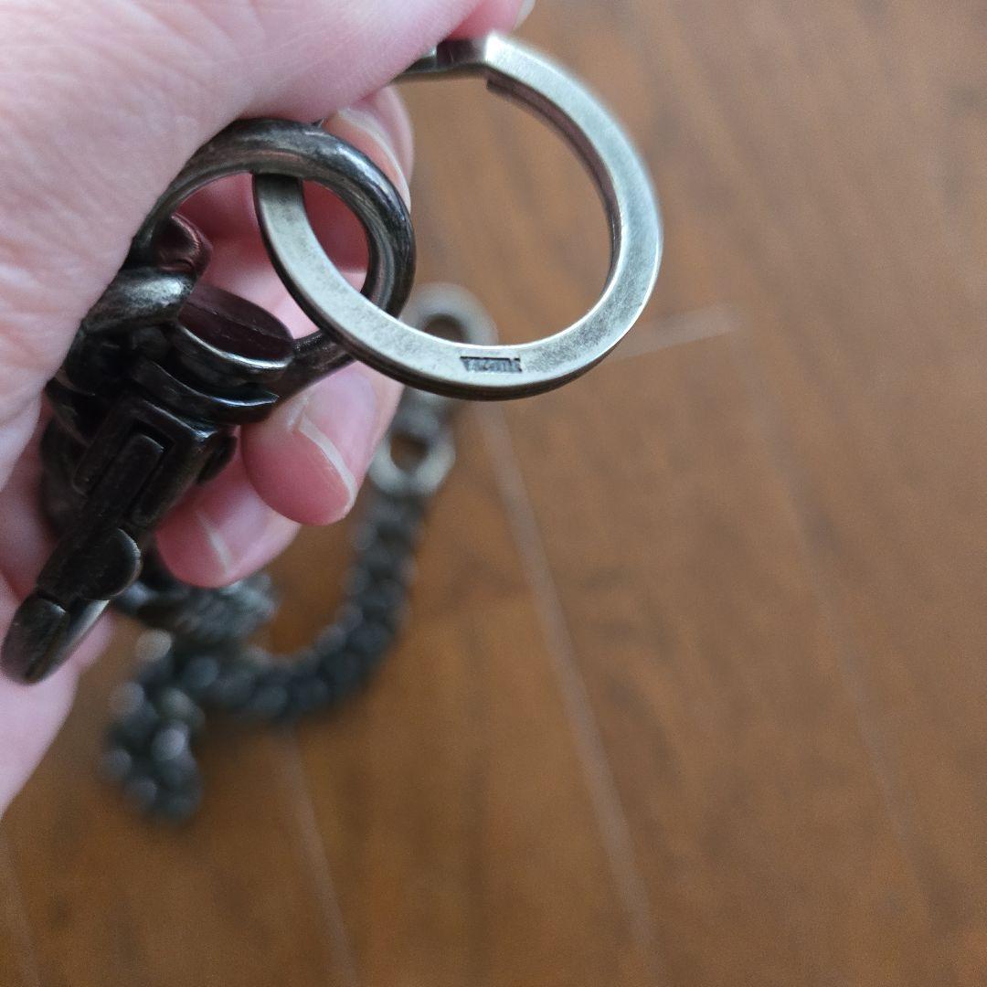 シルバー ウォレットチェーン 金属製