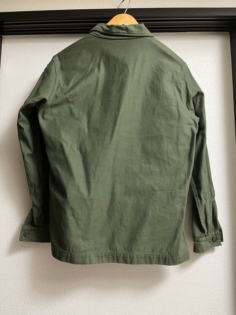 【新品】リアルマッコイズ のサテンユーティリティシャツ AIRBORNE