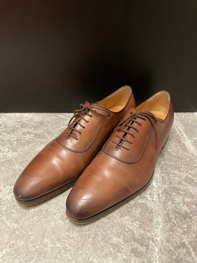 GUCCI グッチ レザー レースアップシューズ サイズ9 / 28cm