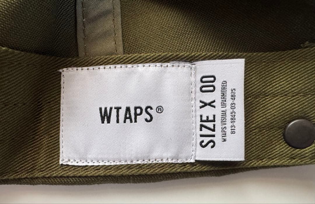 WTAPSオリーブキャップ URBAN TERRITORY 813