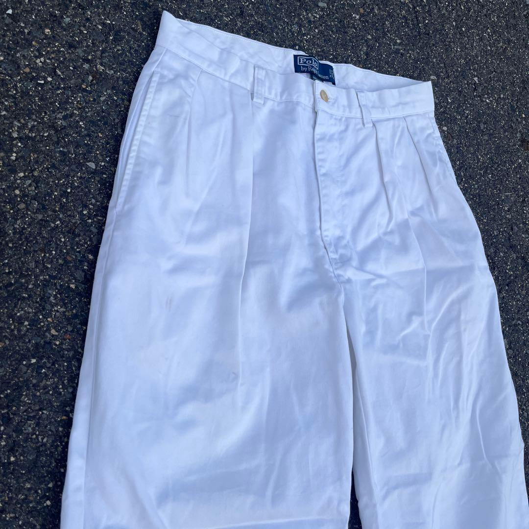 90s Polo by Ralph Lauren ANDREW ホワイト w32