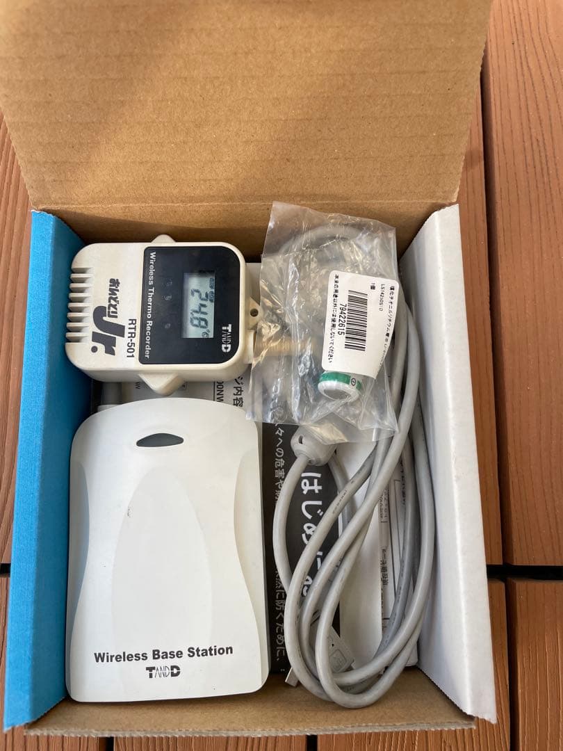 RTR-500C 無線データロガーセット おんどとり jr ガレージ等に