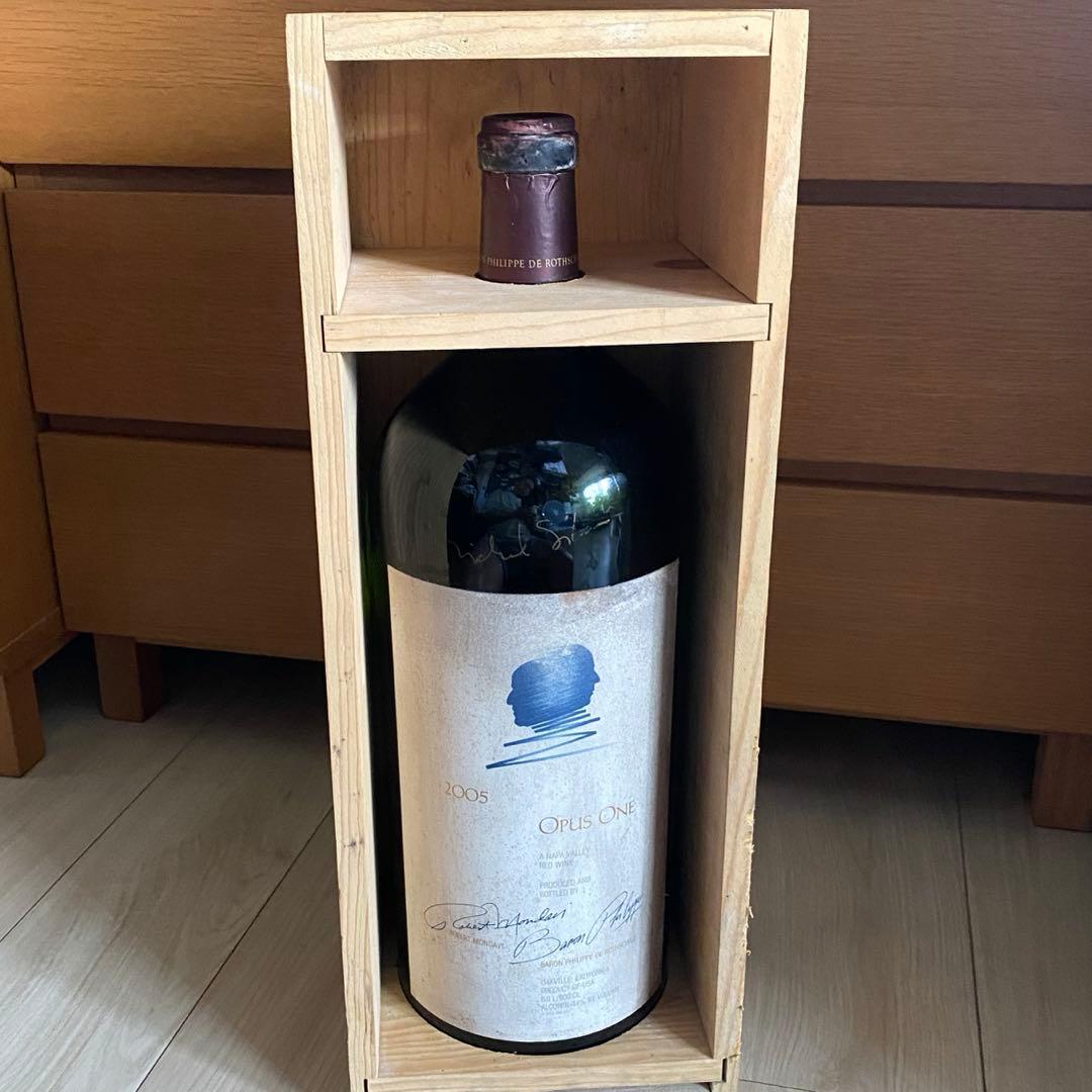 新宿手渡し限定‼️【超特大】オーパス ワン 2005 Opus One 空瓶