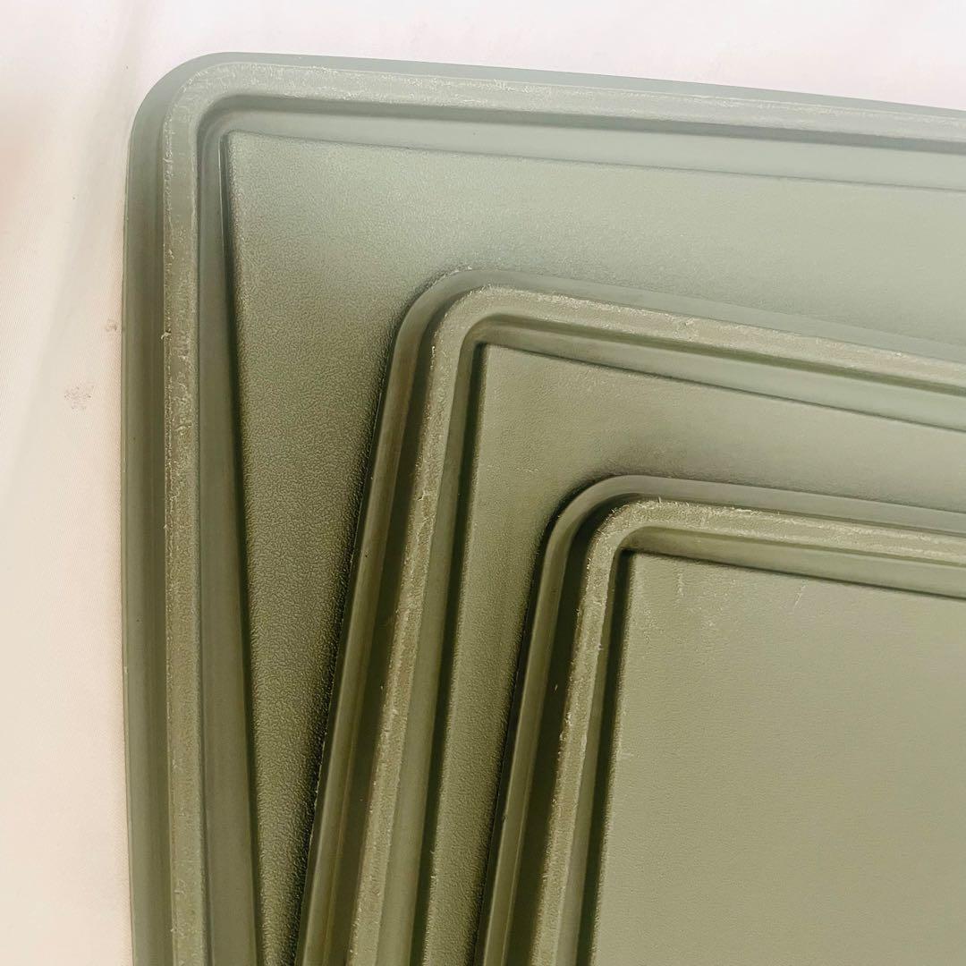 タッパーウェア 収納 スーパーケース 5個セット(深型2個+薄型3個)