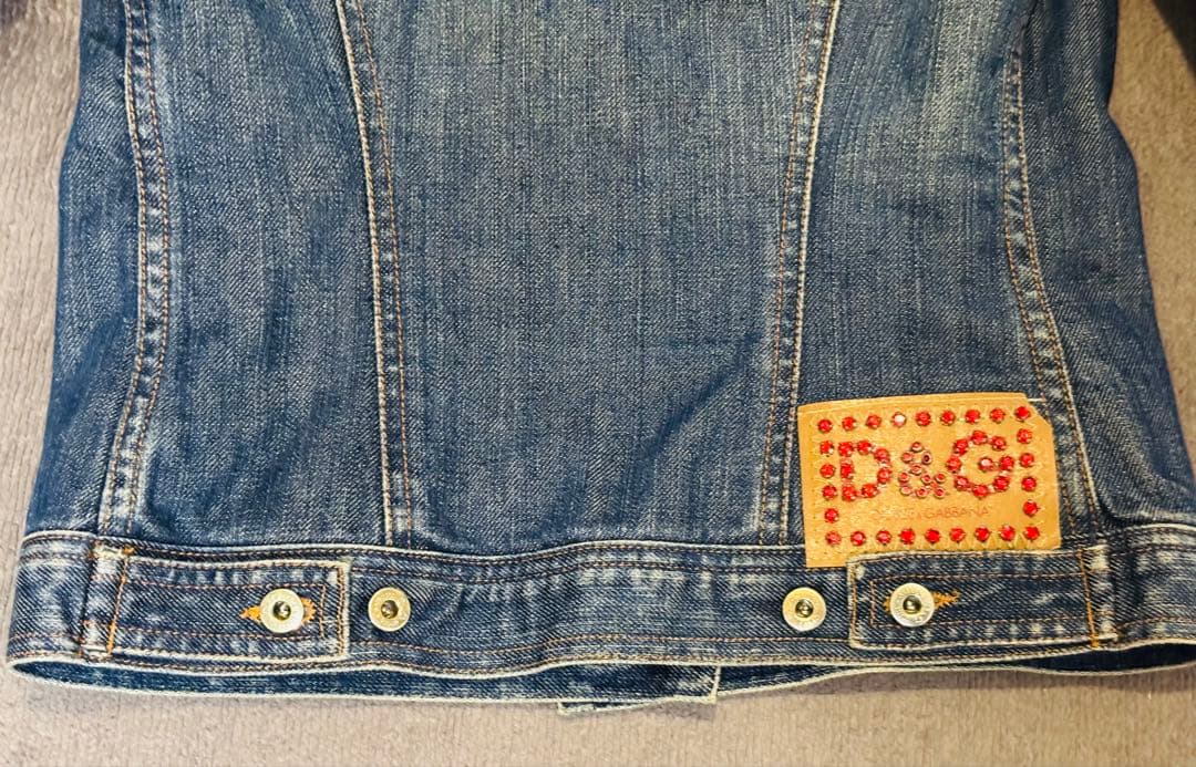 D&G DOLCE & GABBANA Ｇジャン XSサイズ