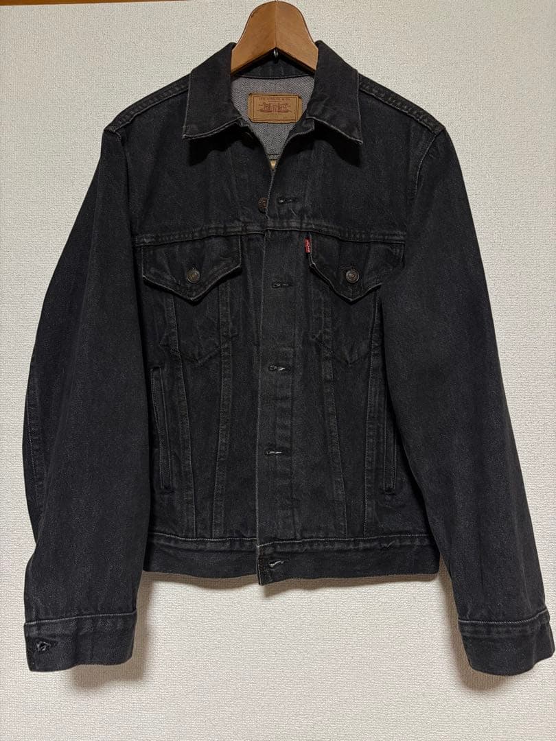 80sリーバイス ブラック 70506 ヴィンテージ
