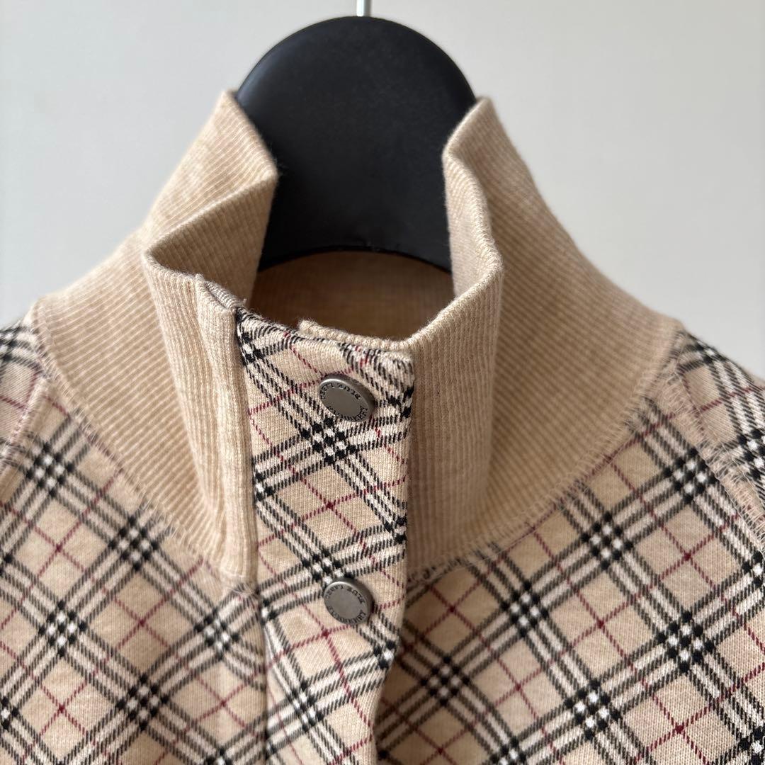 BURBERRY BLUE LABEL チェック柄 スウェットジャケット38
