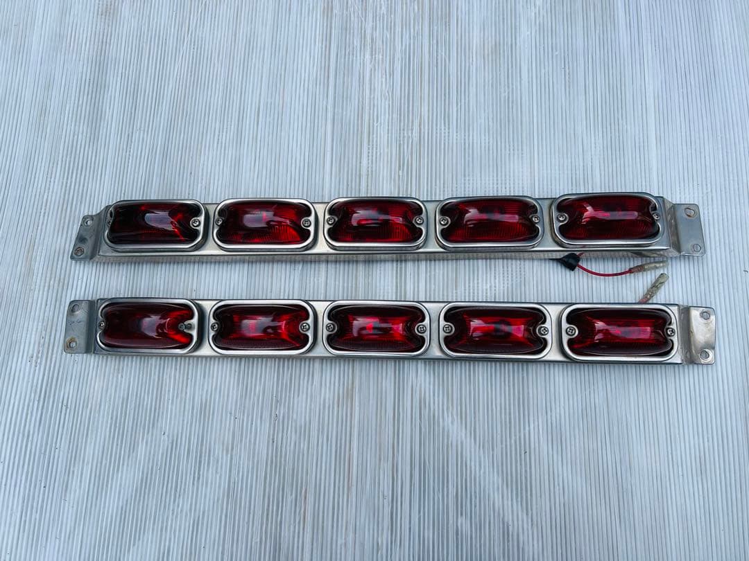 K*K様 車高灯ステンレス　5連　左右セット