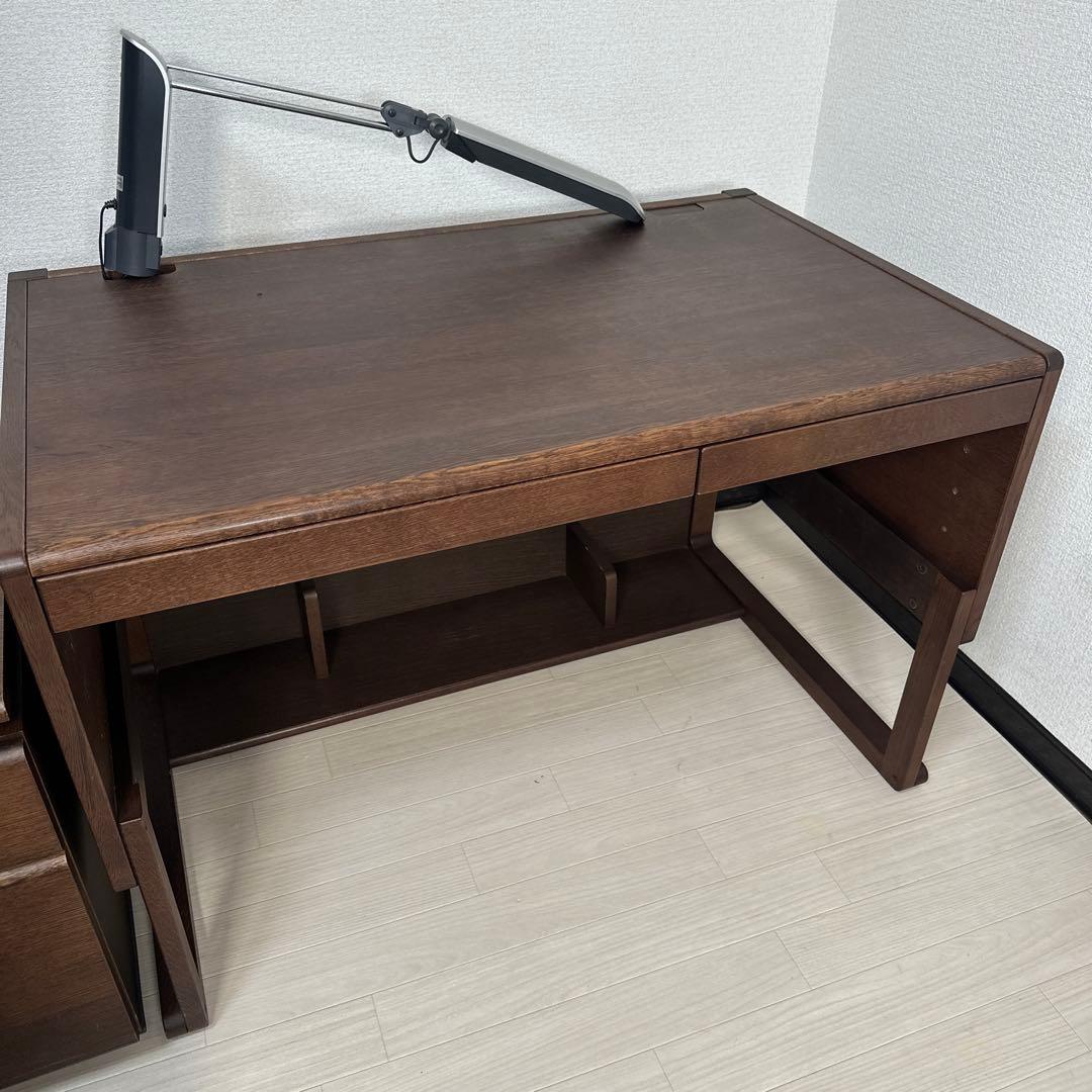 カリモク ベネッセ 学習机 事務机 パソコンデスク 高さ調整機能付 ※i4※