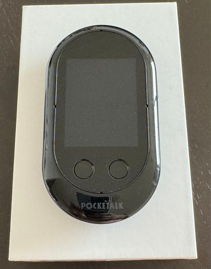 【美品】POCKETALK(ポケトーク) Wシリーズ　黒