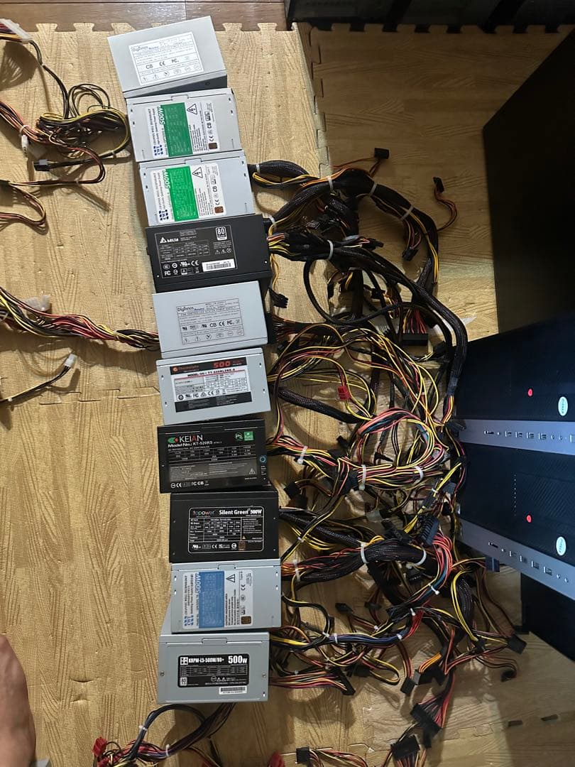 電源ユニット　500w 10個セット