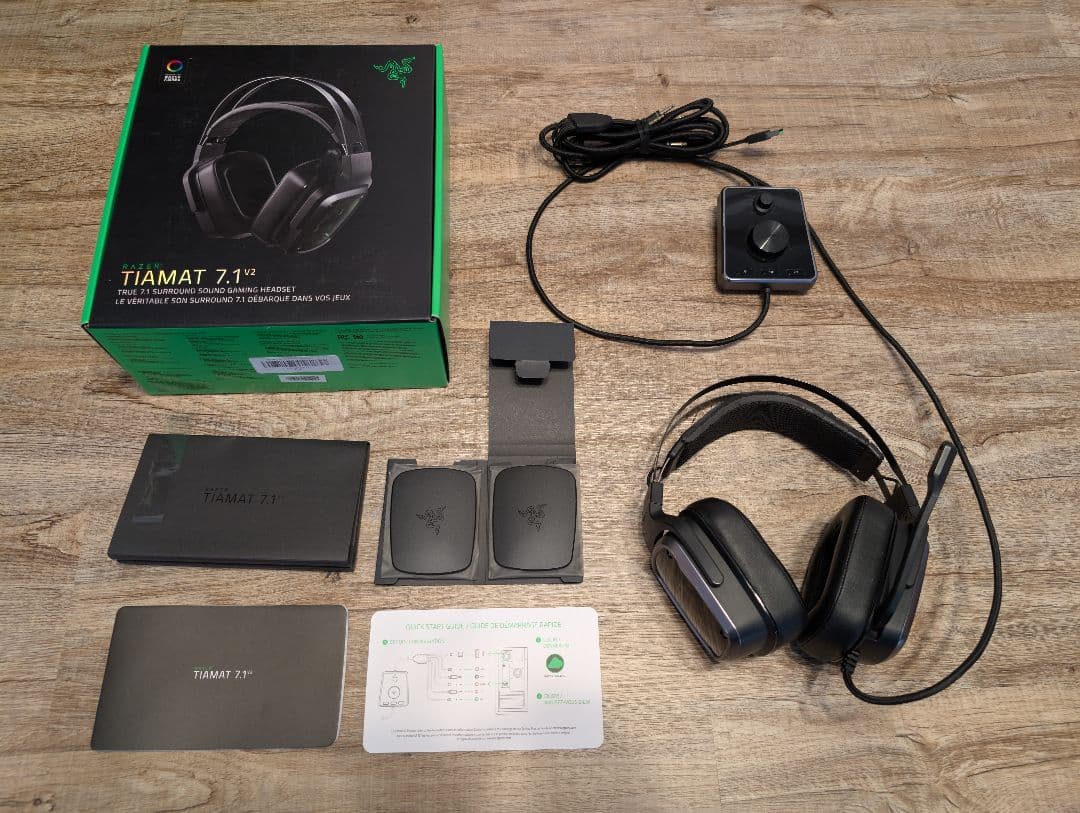 Razer Tiamat 7.1 V2 リアル7.1chゲーミングヘッドセット