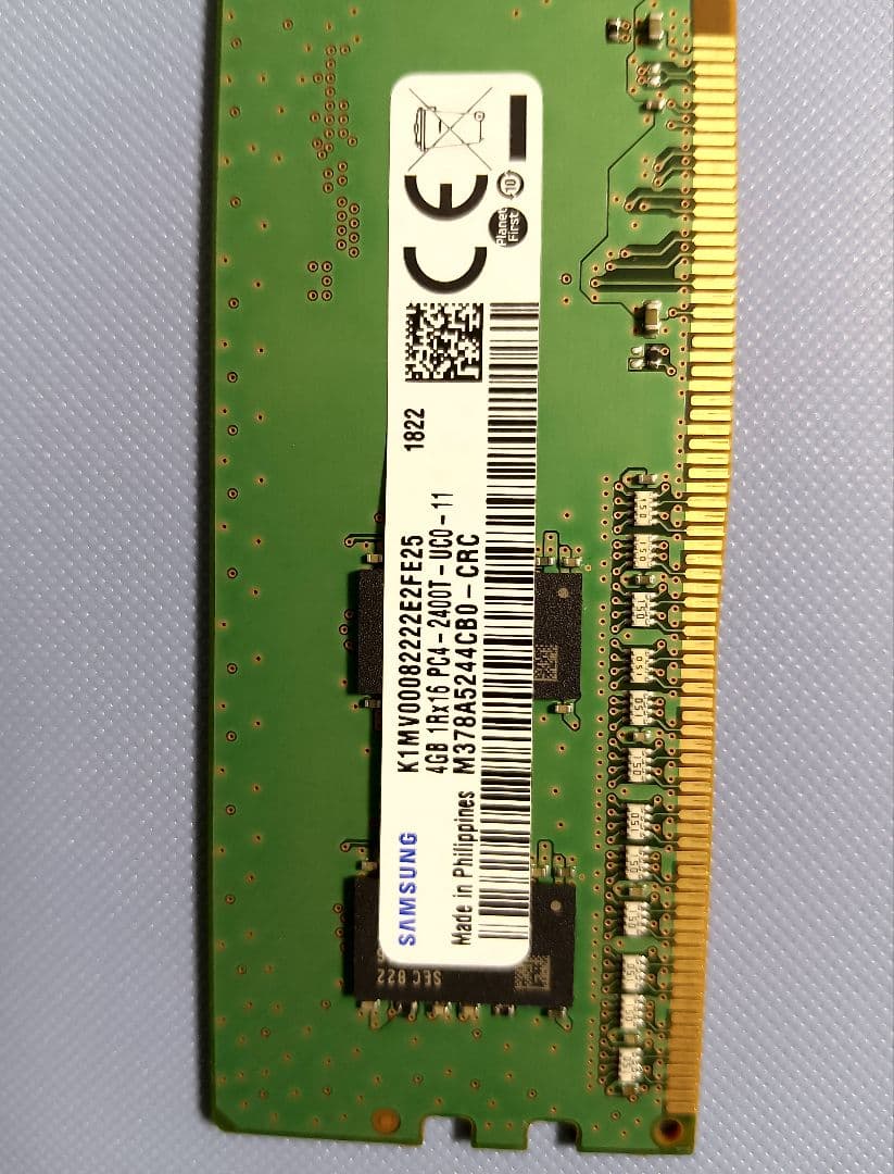 Samsung純正 DDR4-2400 4GB×7枚セット (計28GB)