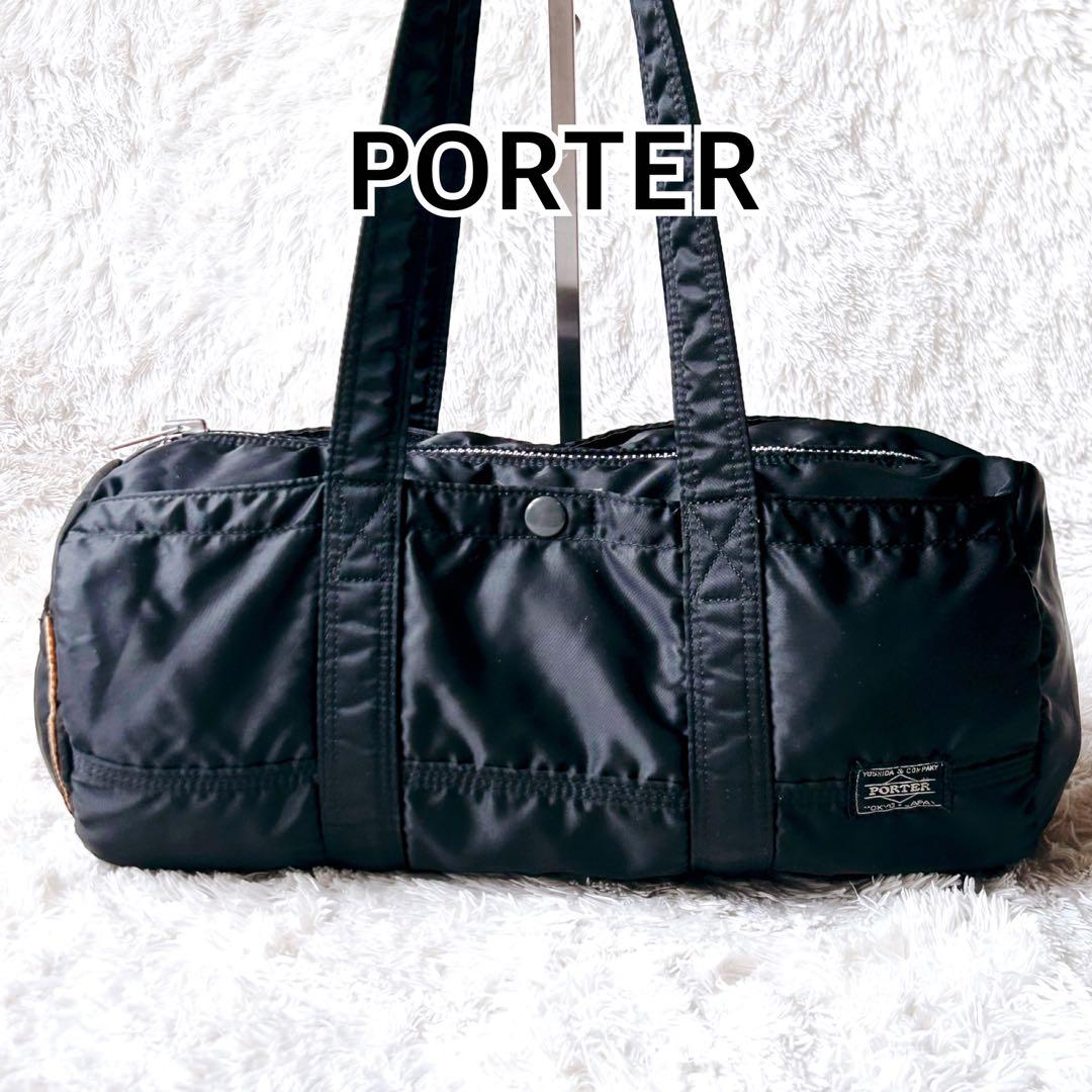 極美品 PORTER タンカー ボストンバッグ ドラムバッグ ミニボストン 廃盤