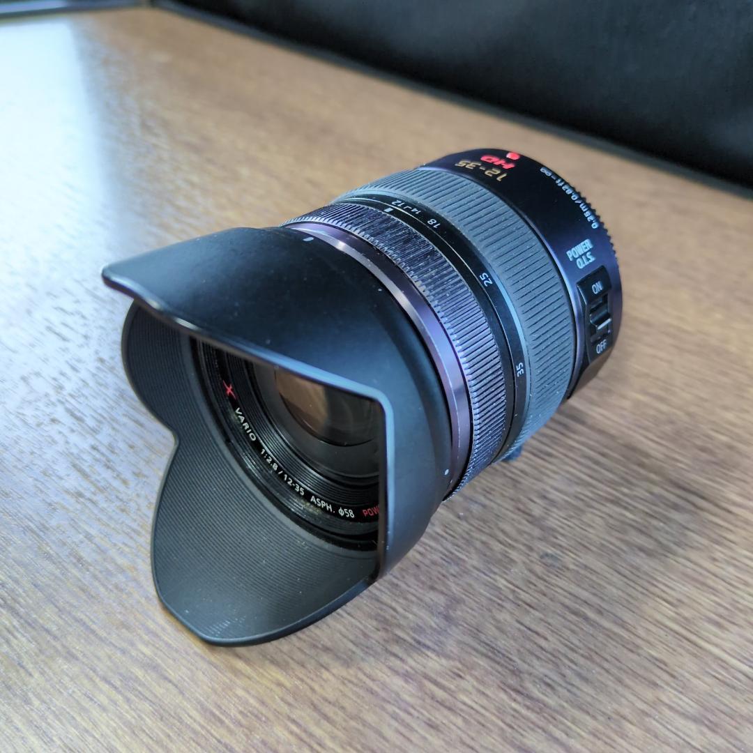 Panasonic LUMIX 12-35mm F2.8 レンズフード付き 美品
