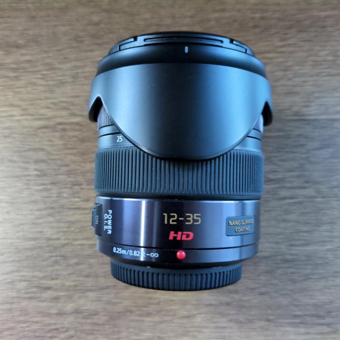 Panasonic LUMIX 12-35mm F2.8 レンズフード付き 美品