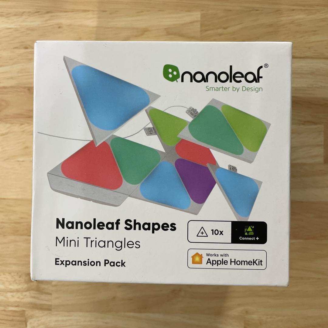 Nanoleaf Shapesミニトライアングルス拡張10枚 + 拡張3枚