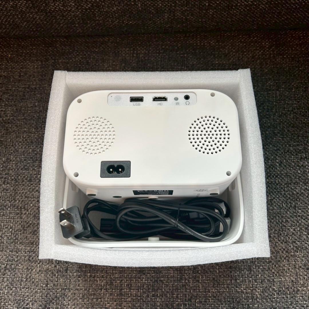 プロジェクター 天井投影 家庭用 25000LM 360° 回転 4K対応