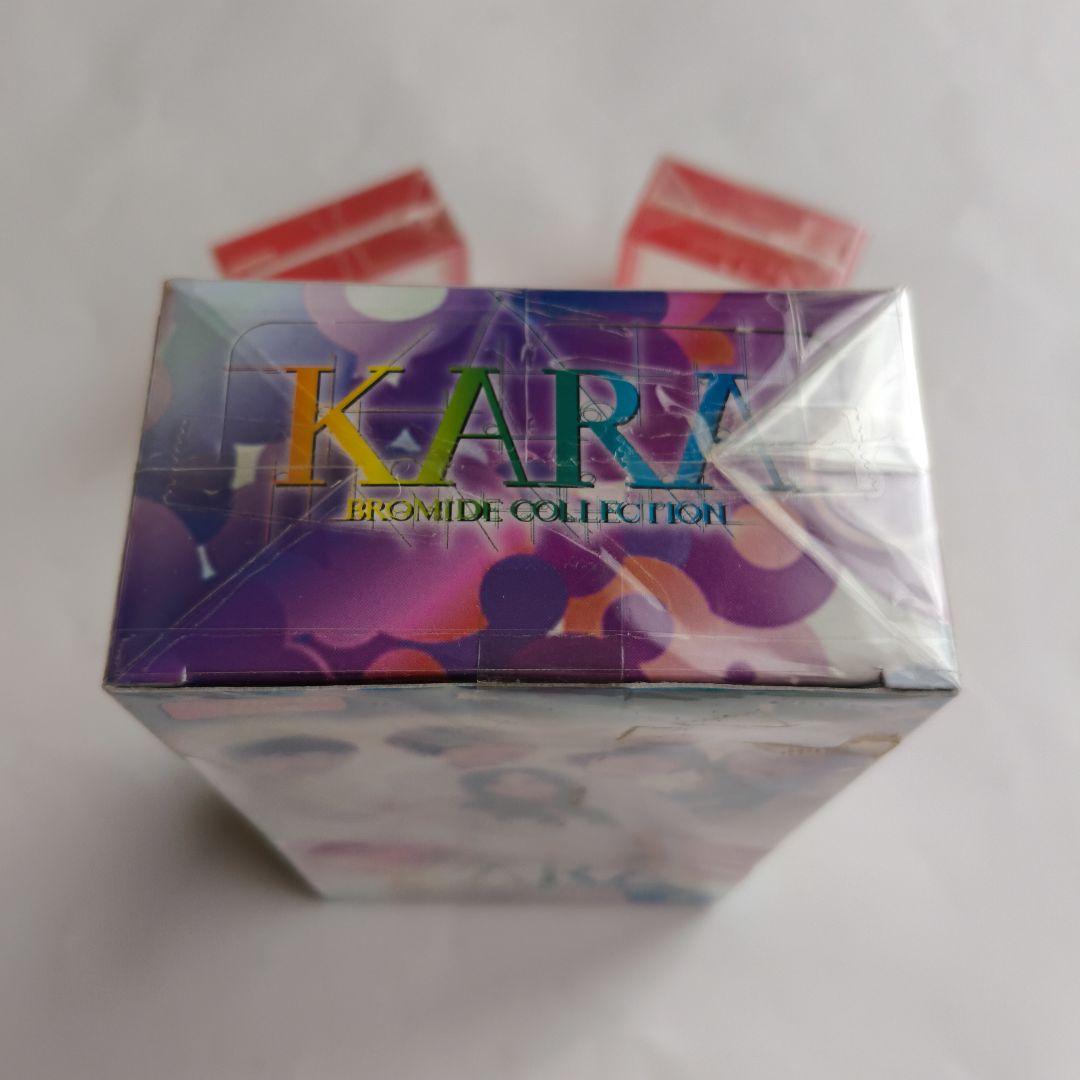 【未開封】 KARA トレカ ボックス カード サイン？ トレーディング カラ