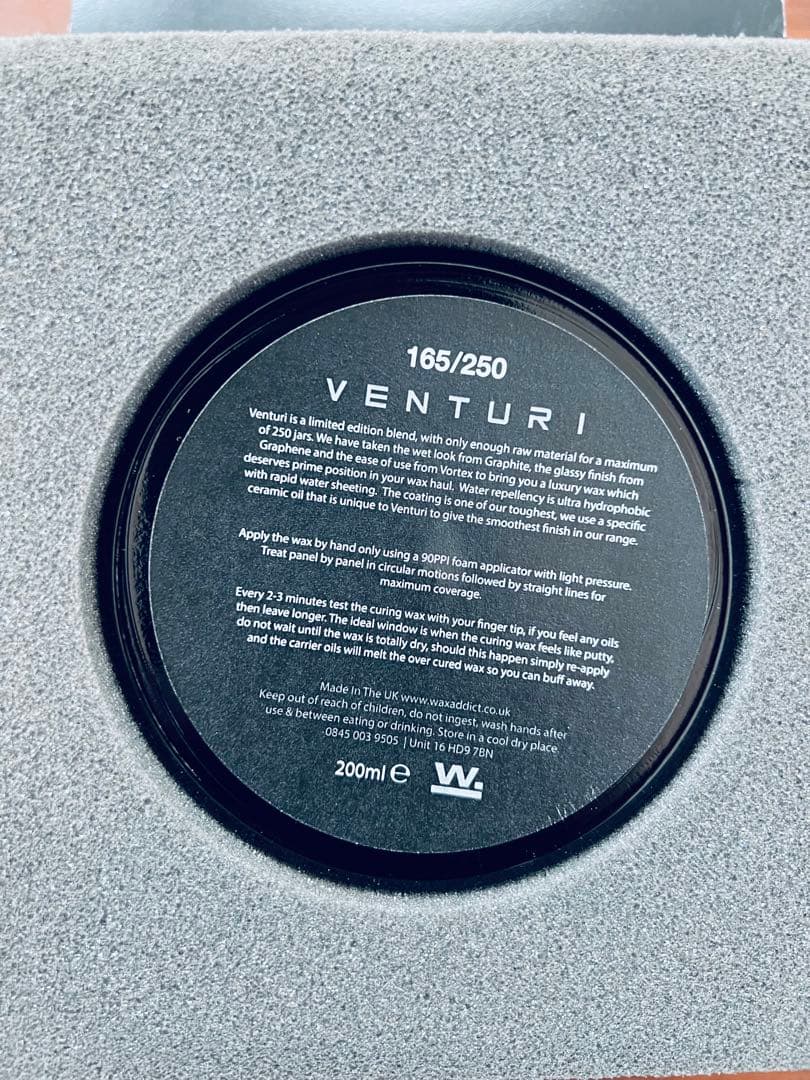 【希少品】WAXADDICT VENTURI