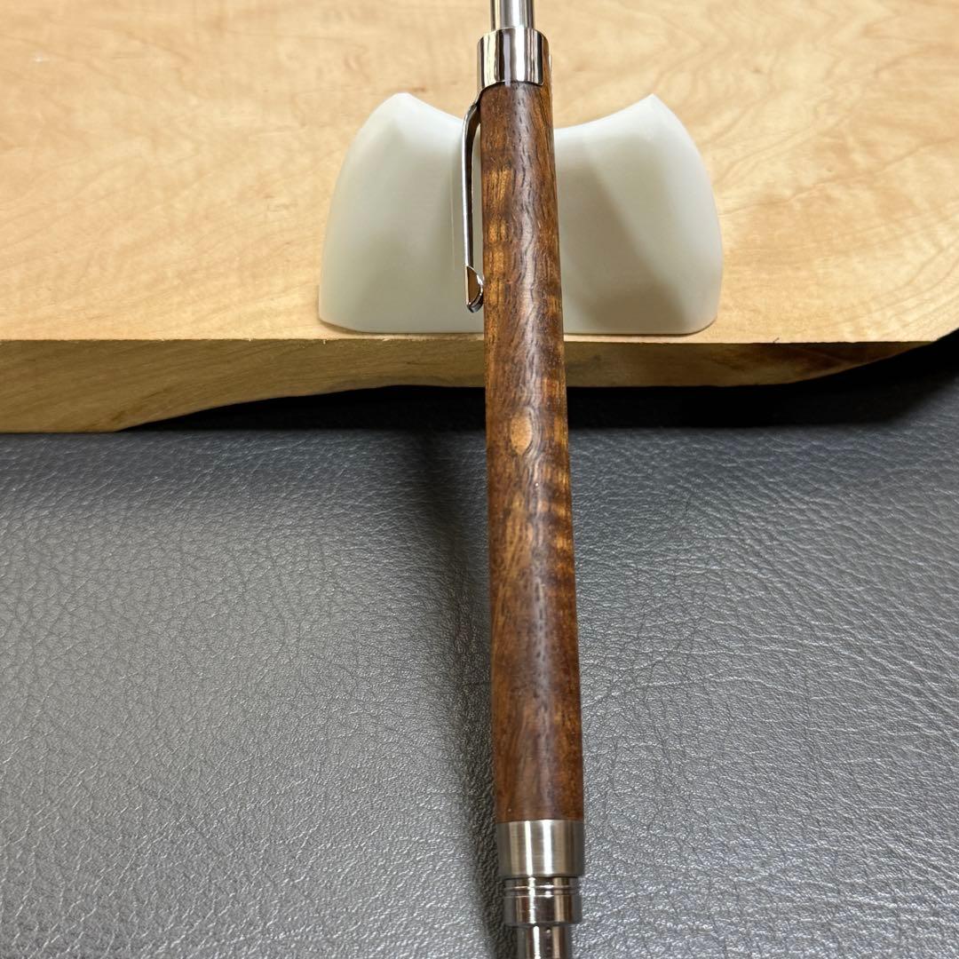 159ハワイアンコアカーリー　木製シャーペン　最強低重心　ステンレス　濃いめ