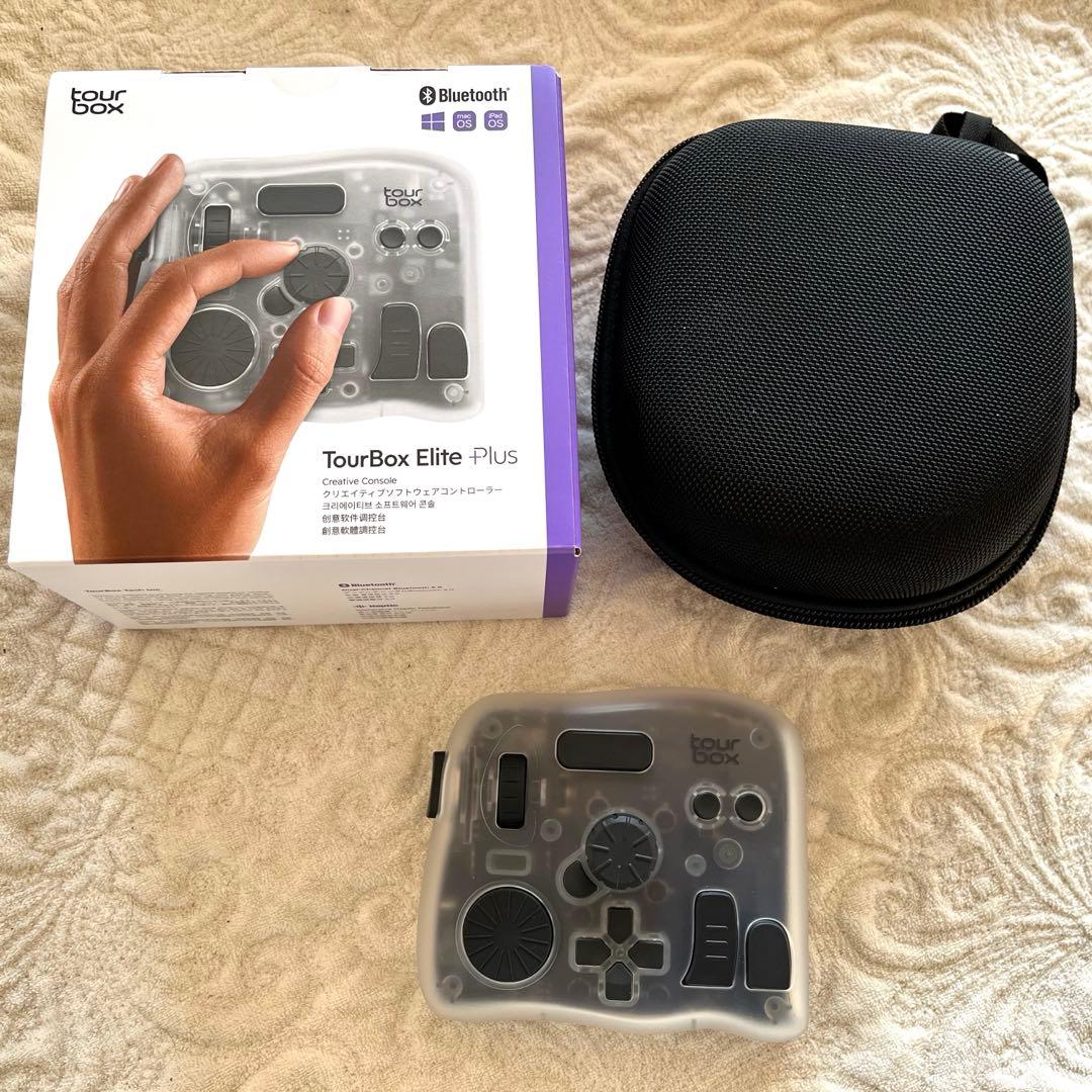 TourBox Elite Plus 保護ケース付き【美品】