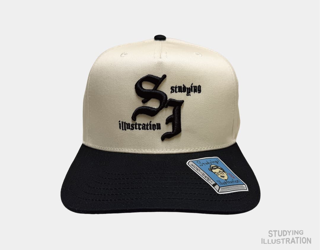 LA スパイダー 同じボディを使用 5パネル 3D刺繍 トラッカー キャップ