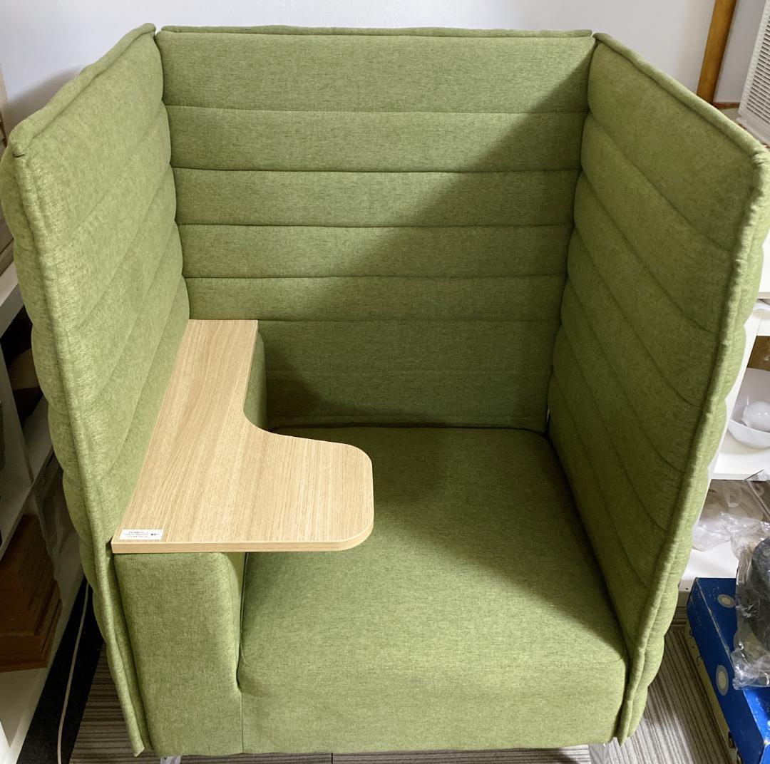 LeeChang　オフィスコム ハイビス ハイバックソファ テーブル付き