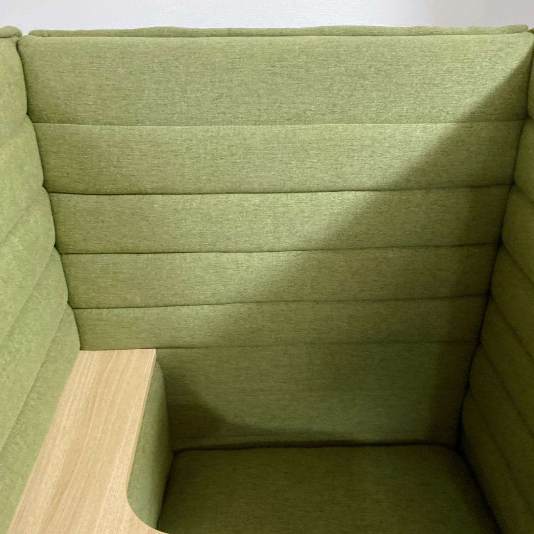 LeeChang　オフィスコム ハイビス ハイバックソファ テーブル付き