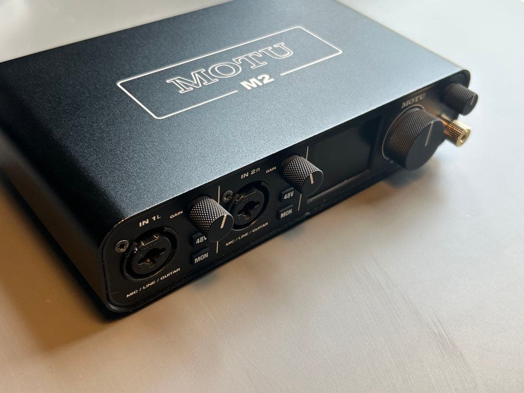 MOTU M2 オーディオインターフェイス 【元箱有り】