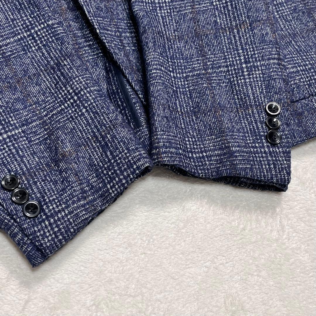 美品『GLRユナイテッドアローズ』サルトリアリング グレンチェック2Bジャケット