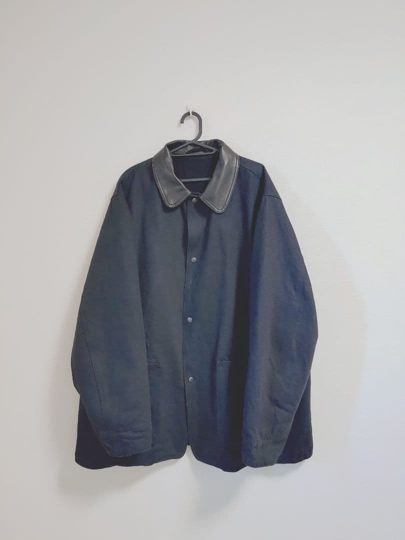 COMOLI コモリ　デニムレザーワークジャケット