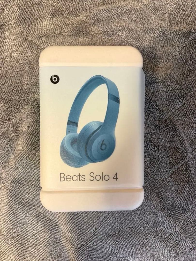 【新品未使用】　【最安値】　Beats Solo 4 ブルー