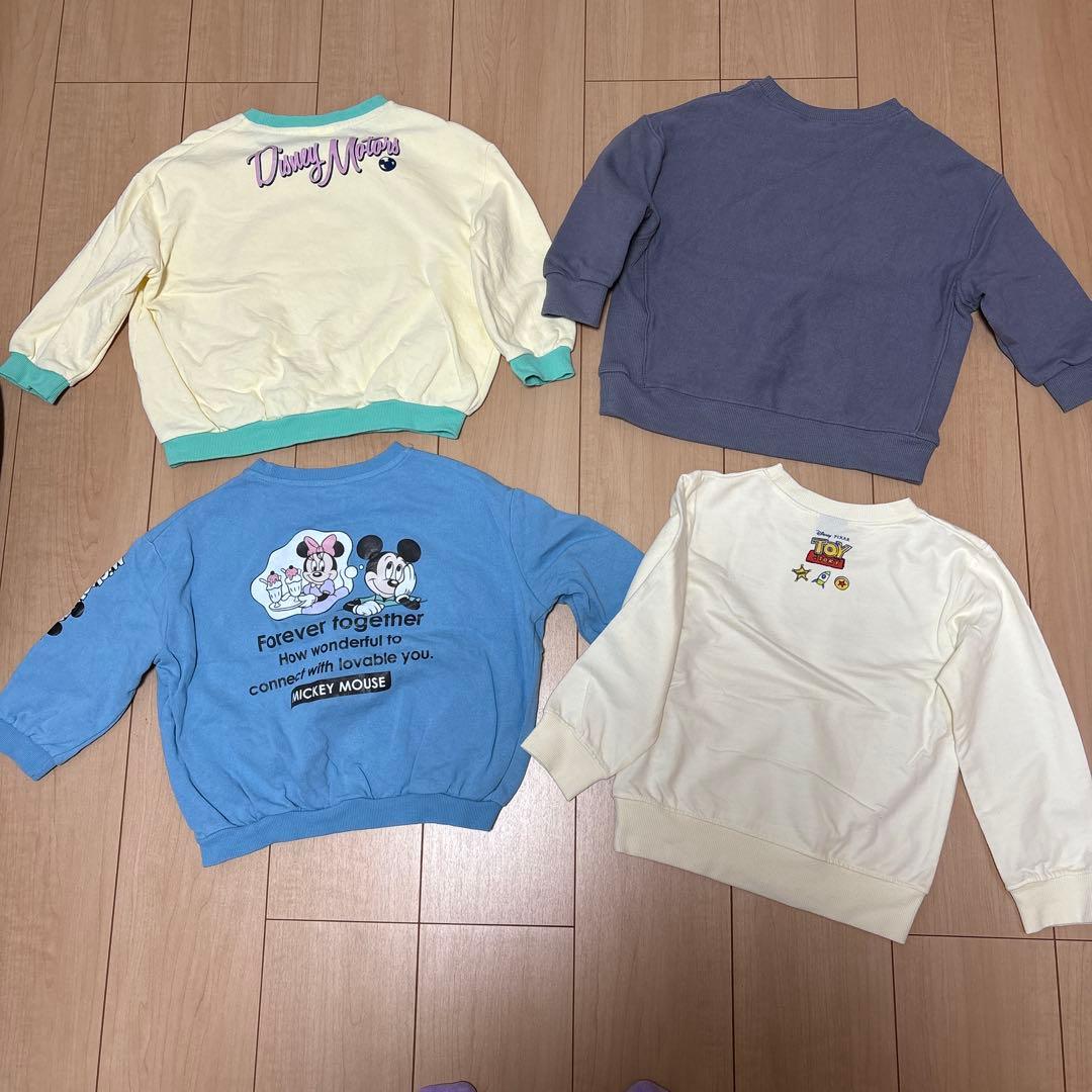 男の子110サイズまとめ売り。トレーナー19＆レギンス12＆訳あり5＆おまけ付き