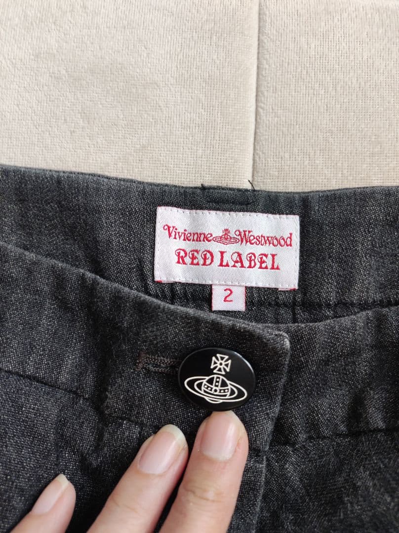 ヴィヴィアンウエストウッド シャドーチェック 2wayハーフパンツサイズ2