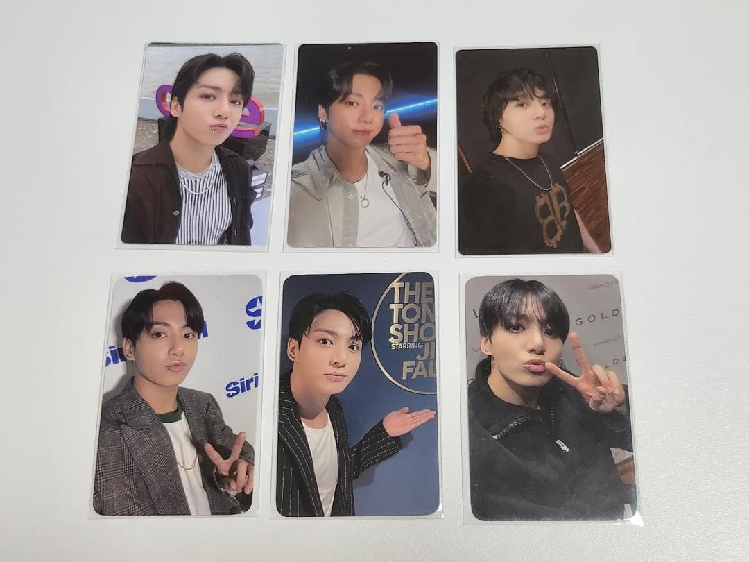 BTS ジョングク『GOLDEN』公式ラッキードロー 15枚セット