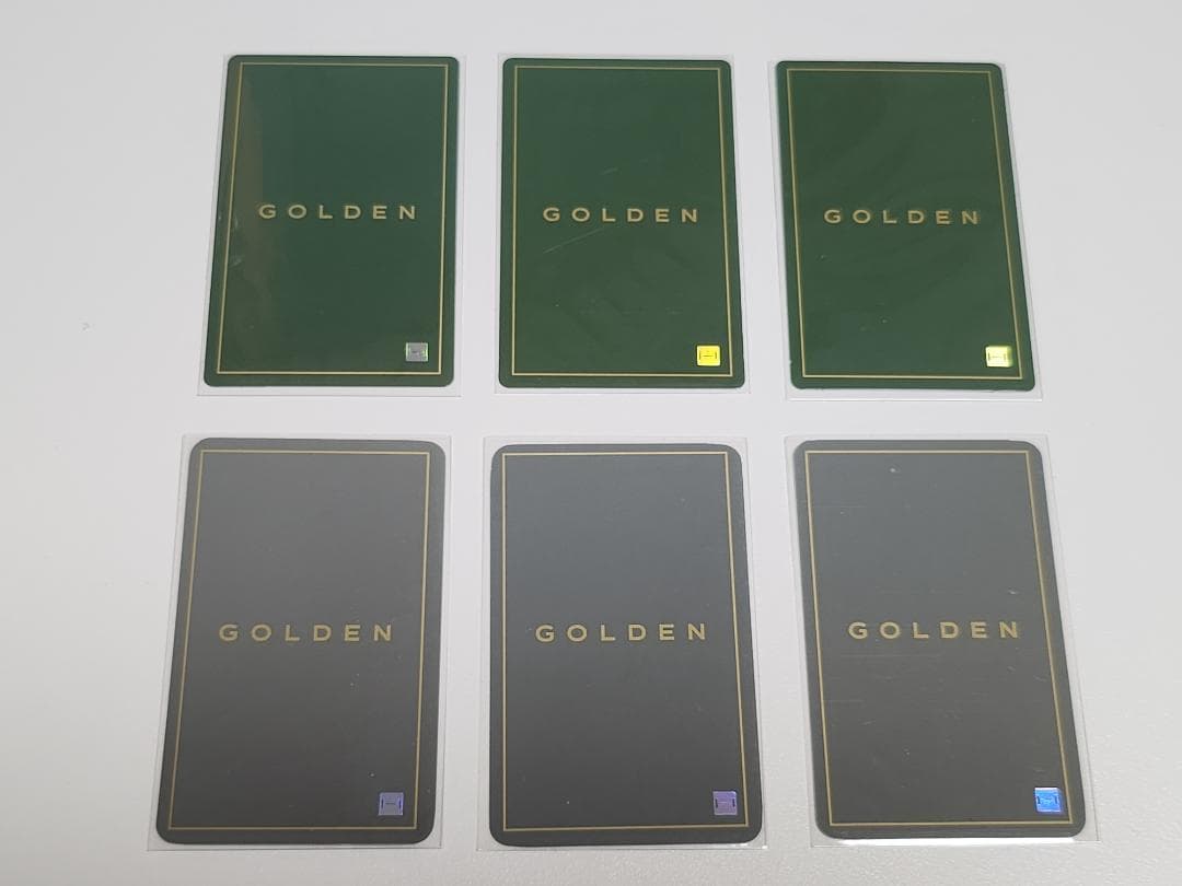 BTS ジョングク『GOLDEN』公式ラッキードロー 15枚セット