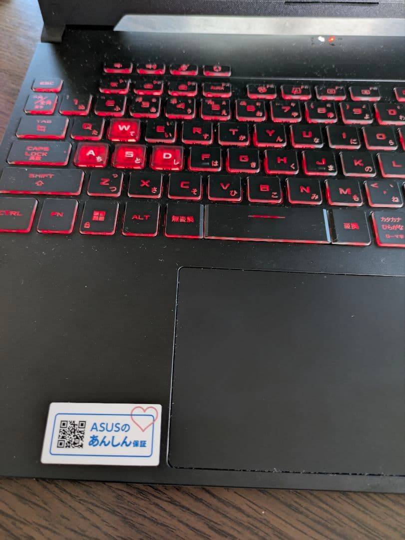 Q*a様 ASUS TUF Gaming ノートPC FA507　ジャンク品