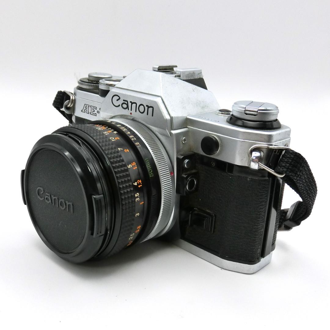 B　キャノン　Canon　AE-1　50ｍｍF1.8　フィルムカメラ　レンズ