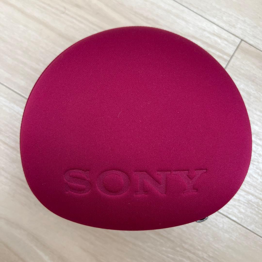 SONY ワイヤレスヘッドホン ピンク ケース付き
